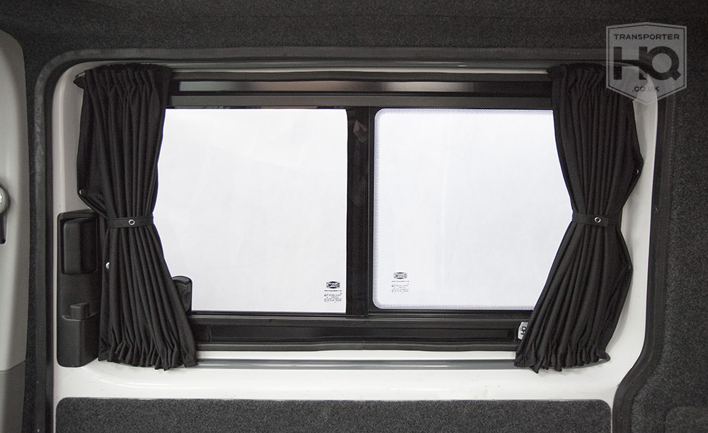 vw t5 sliding door curtains