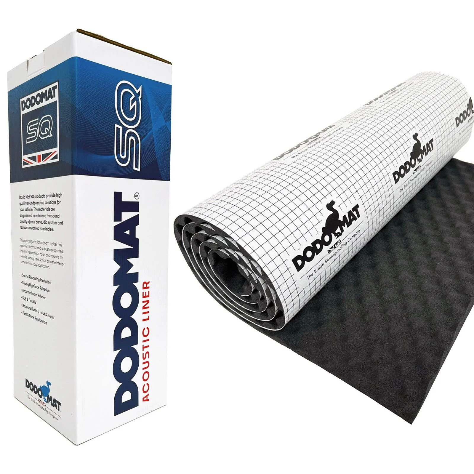 Dodo - SQ Liner Mat - 8mm (1sq.m) – Acoustic Noise Reducing Foam