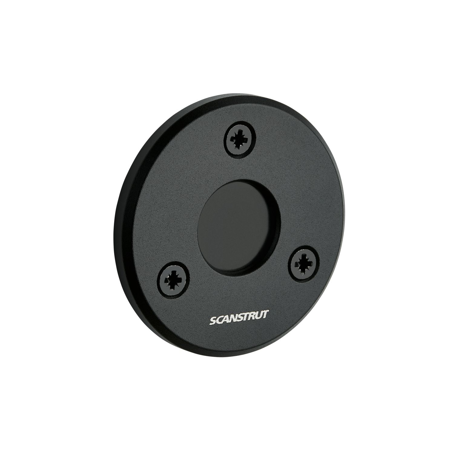 Scanstrut - Vertical LOW PROFILE Cable Seal - Aluminium Waterproof Gland - 4-9mm - Black (DS-LP-21A-BLK)