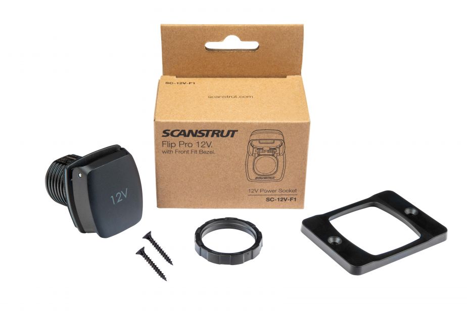 Scanstrut - Flip Pro - Cigarette Lighter Socket - 12V - Waterproof - (SC-12V-F1)